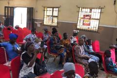 Arriving audience